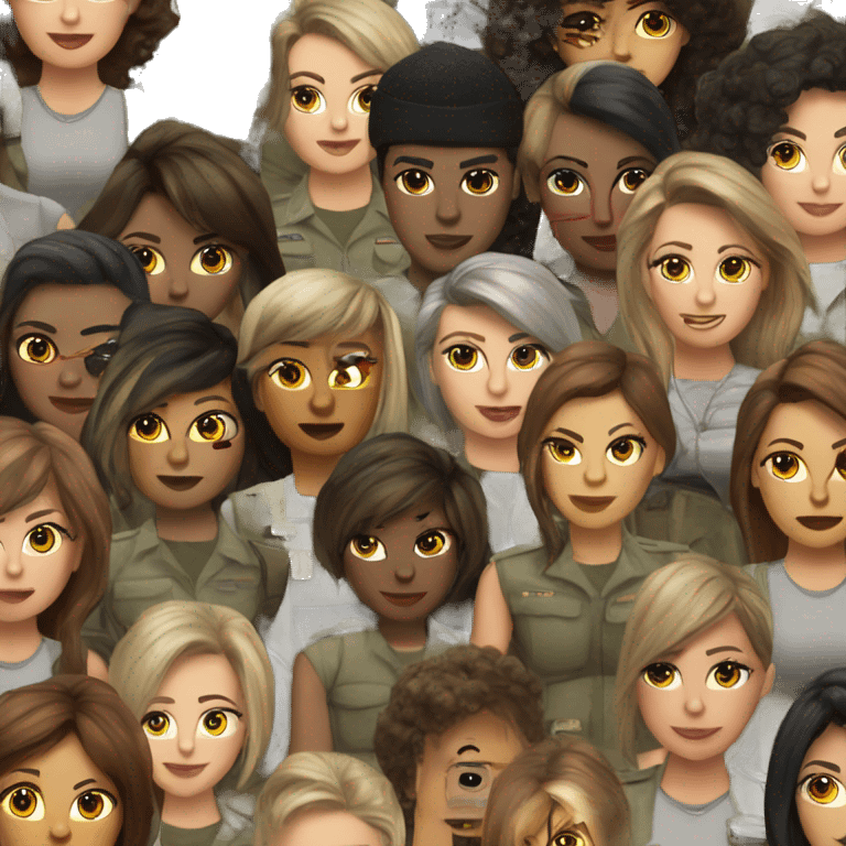 girlboss army emoji