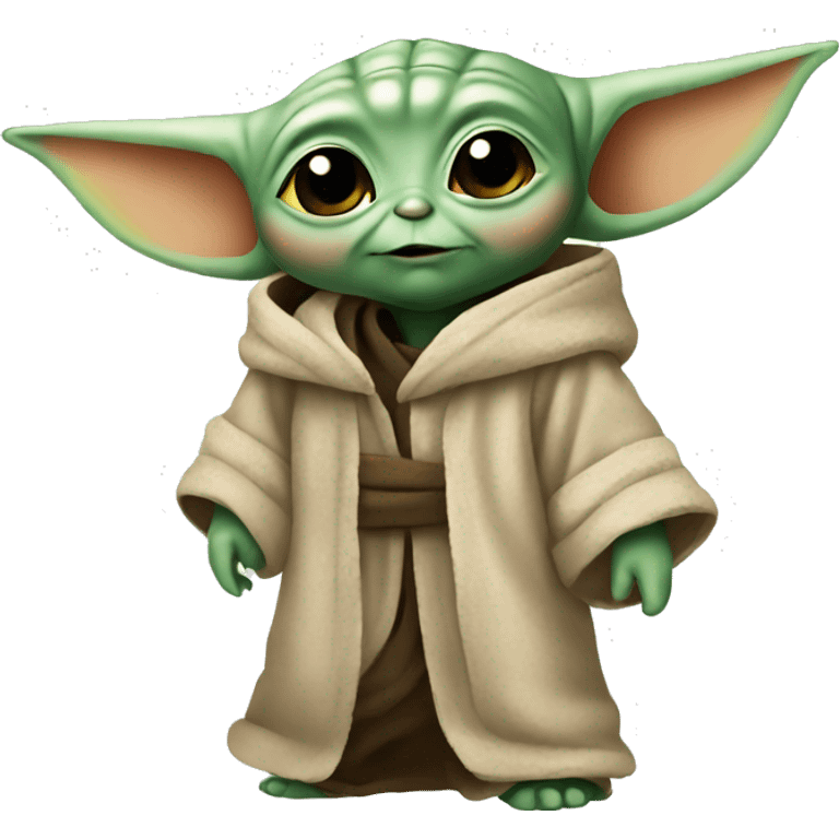 cute baby yoda emoji