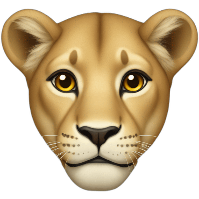 Lioness emoji