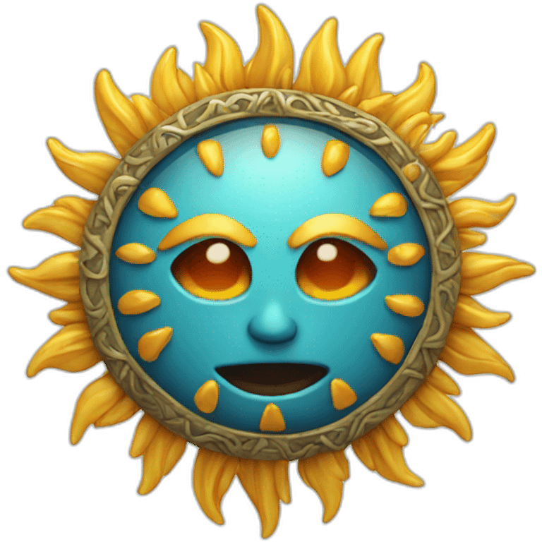 sun amulet emoji