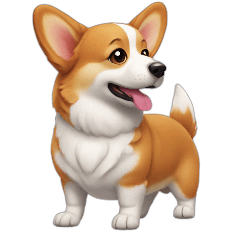 corgi butt emoji