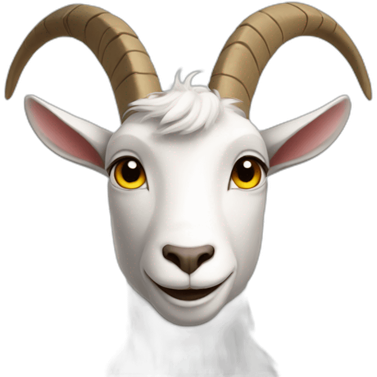 a goat who does magic emoji