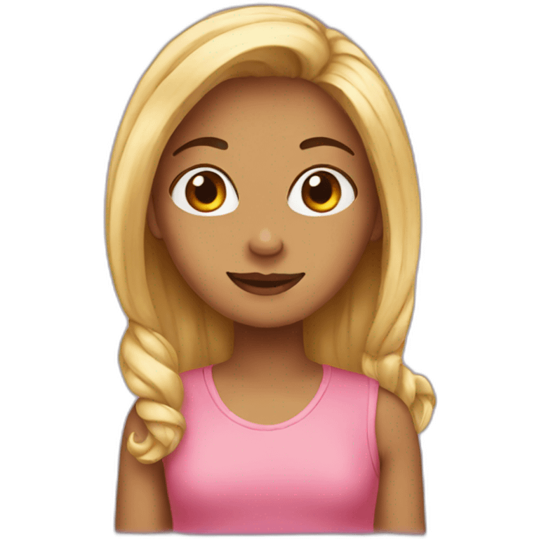 Just a girl emoji