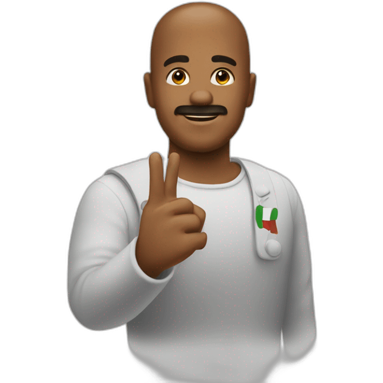 Italien doigt emoji