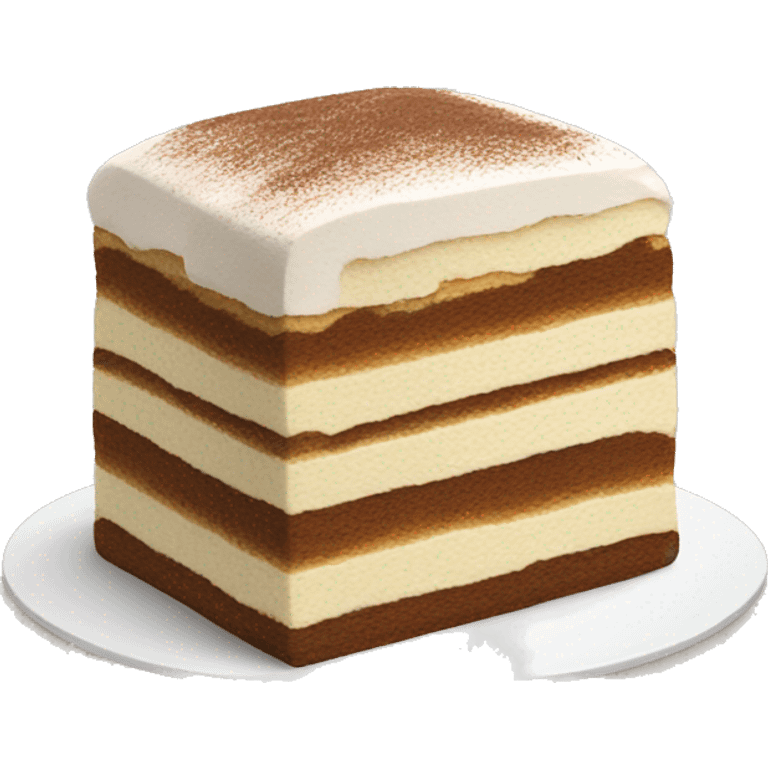 tiramisu cake emoji