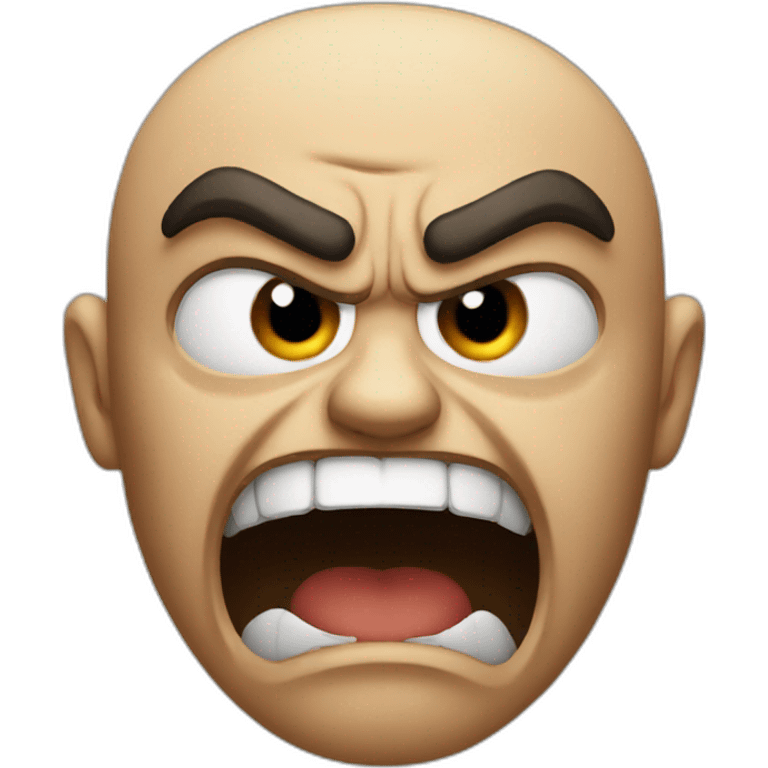 angry face emoji