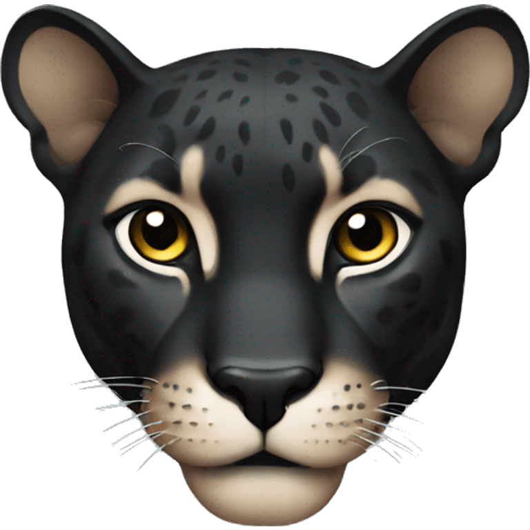 Bkack panther emoji