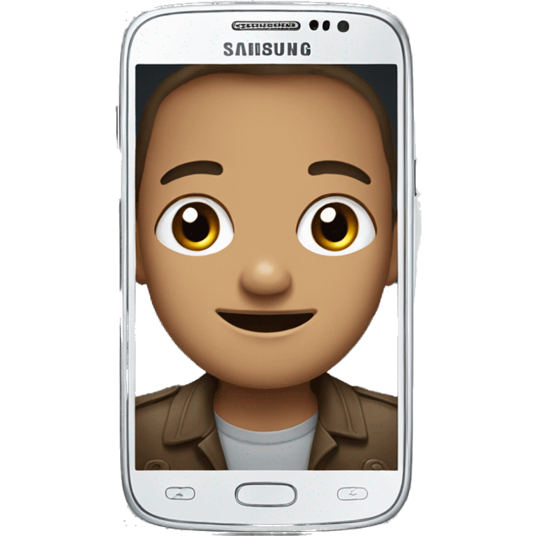 Samsung phone  emoji