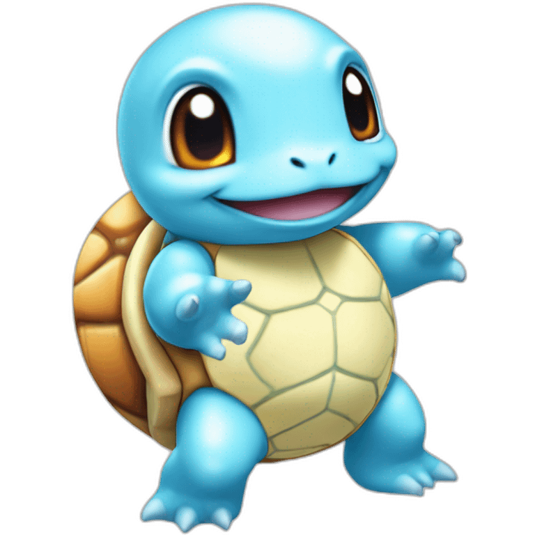 Squirtle with sun glaces emoji