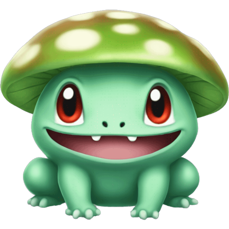 mushroom bulbasaur emoji