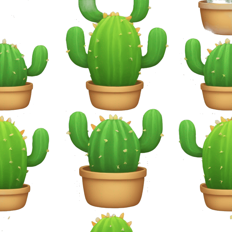 Rainbow cactus  emoji