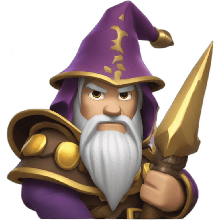 clash of clans wizard emoji