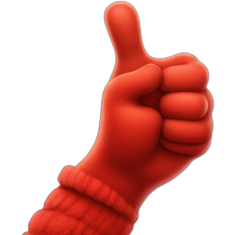 elmo thumb up gesture emoji