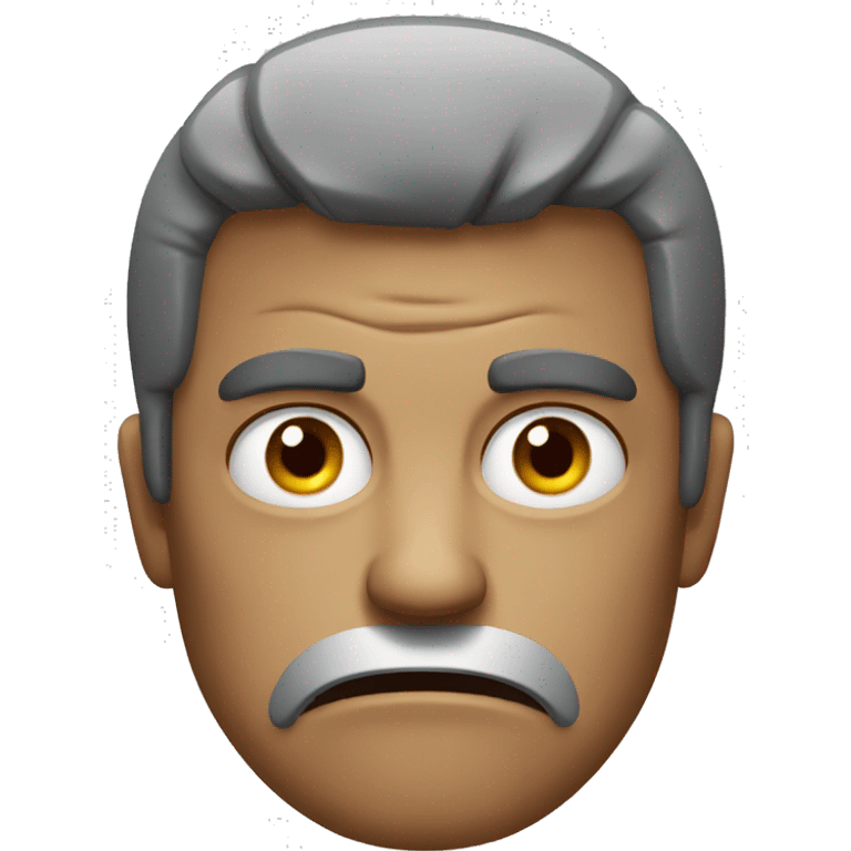 angry man  emoji