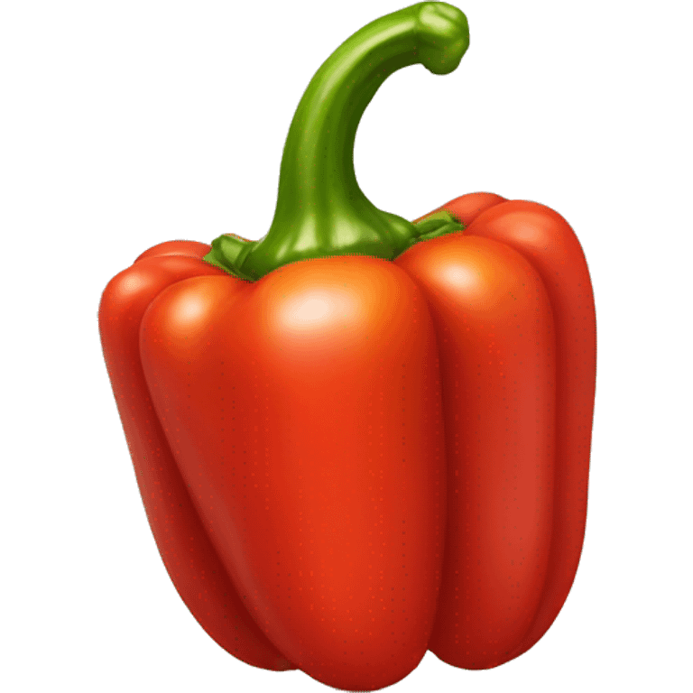 red bell pepper emoji