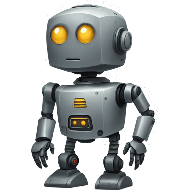 A robot emoji