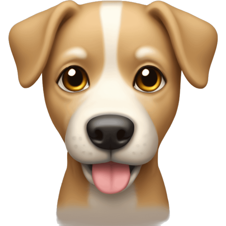 Un perro beige pequeño emoji