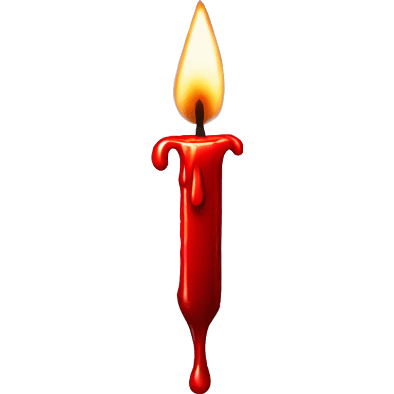 blood candle emoji