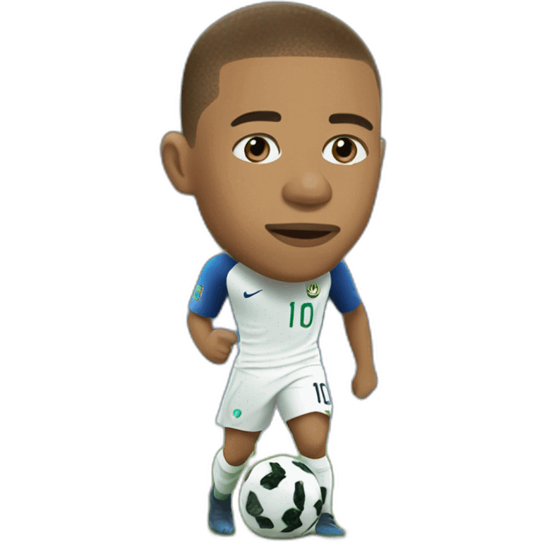 mbappe-scroring-world-cup emoji