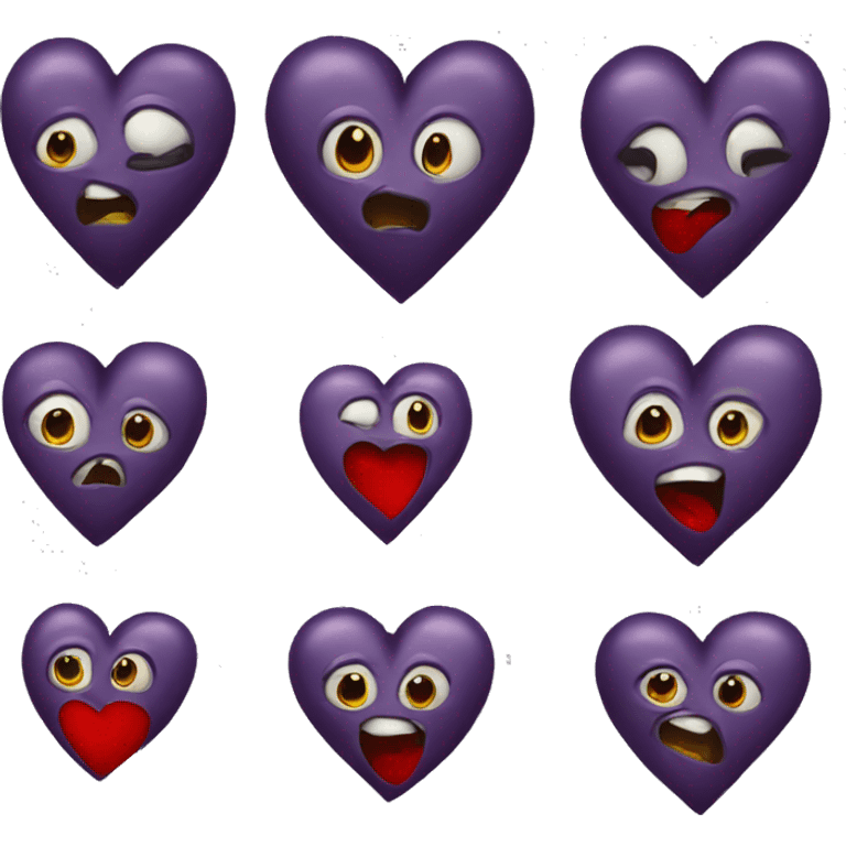 heart Gothic style emoji