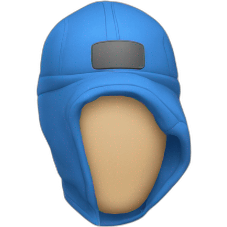 soudeur-bleu-de travail-cagoule emoji