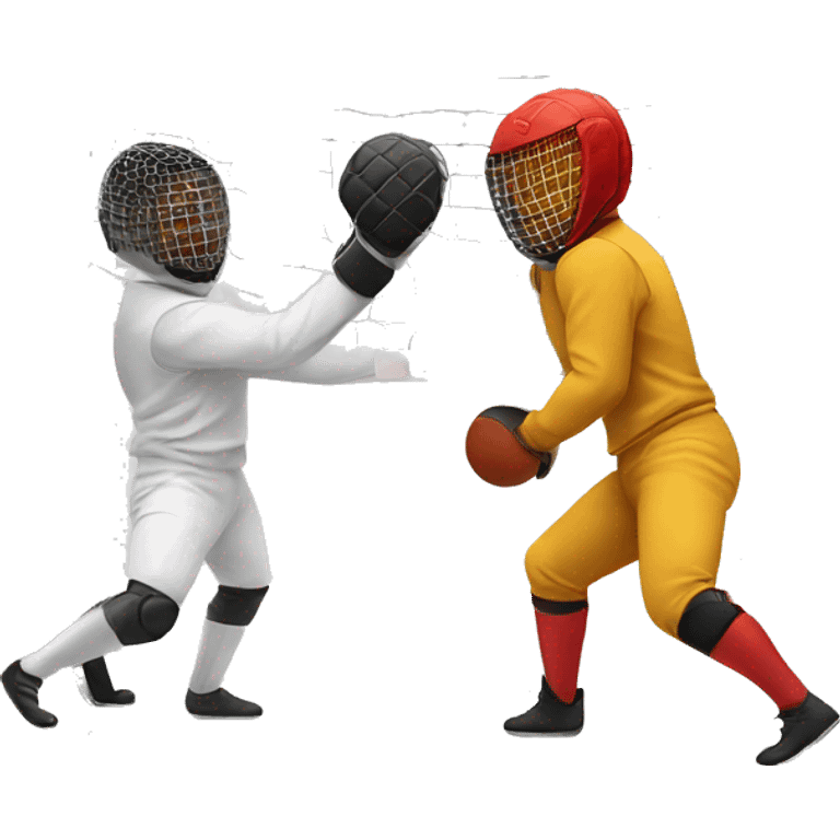 Fencing and handball emoji