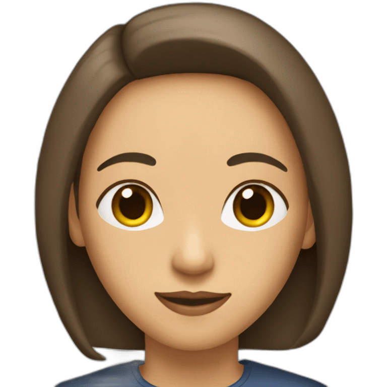 Une femme sur un homme emoji