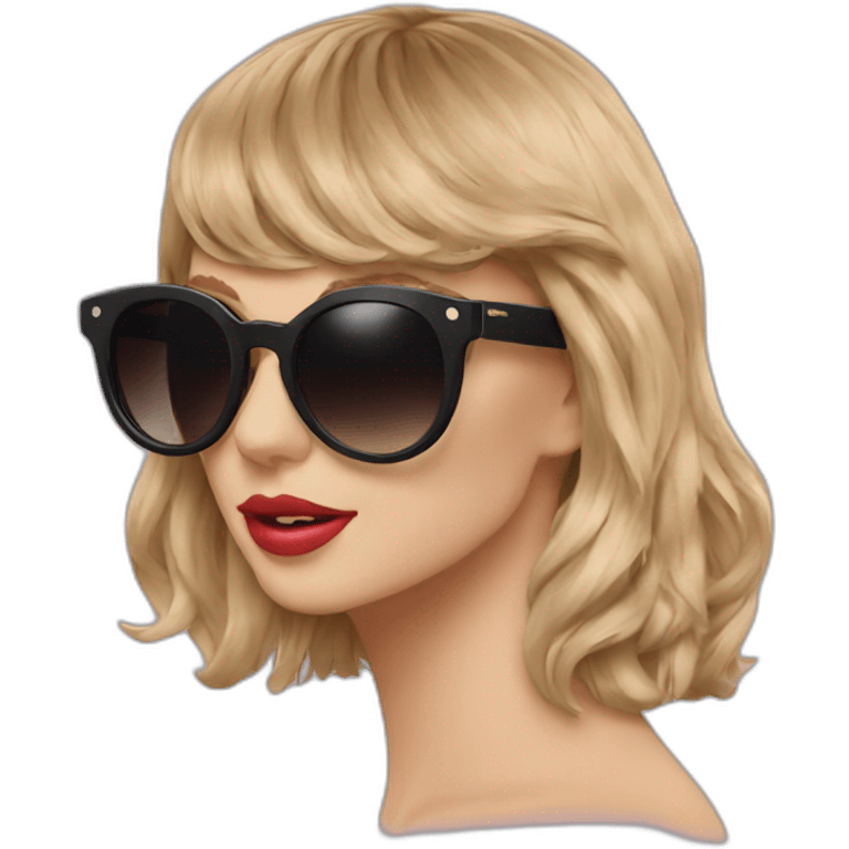 Taylor swift sunglasses emoji