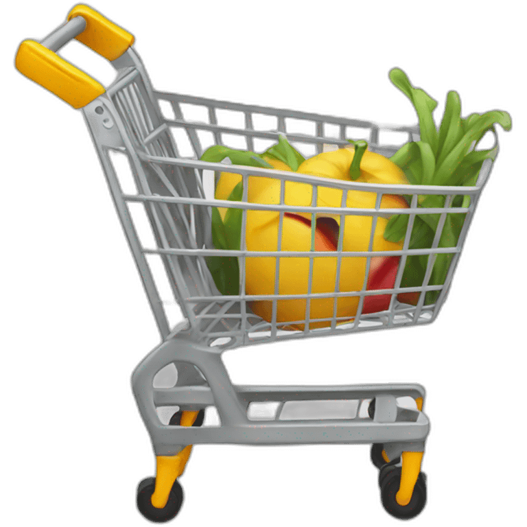 Shopping cart emoji