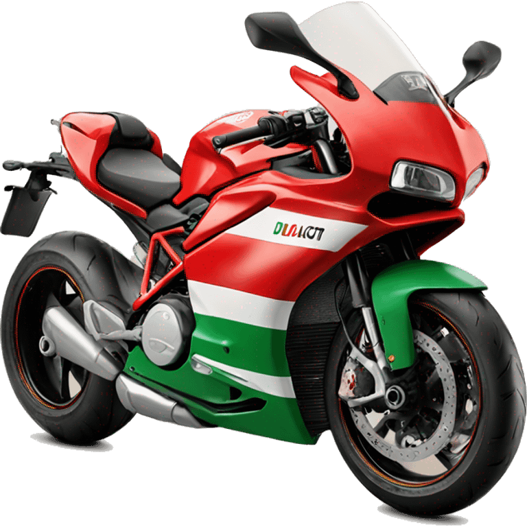 Poste italiane with Ducati  emoji