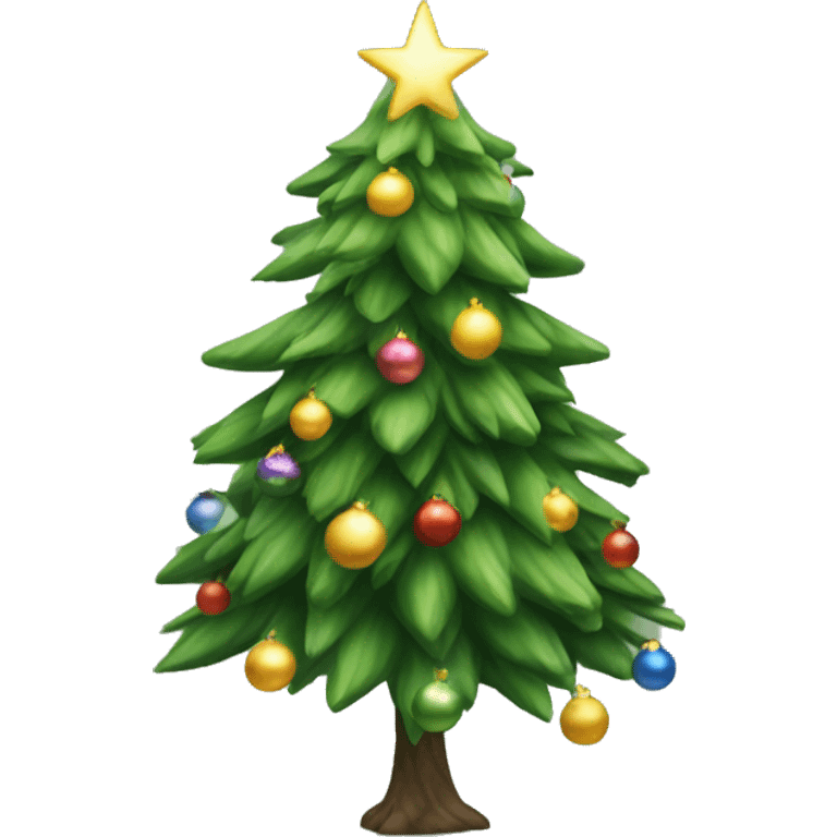 Christmas tree realistic  emoji