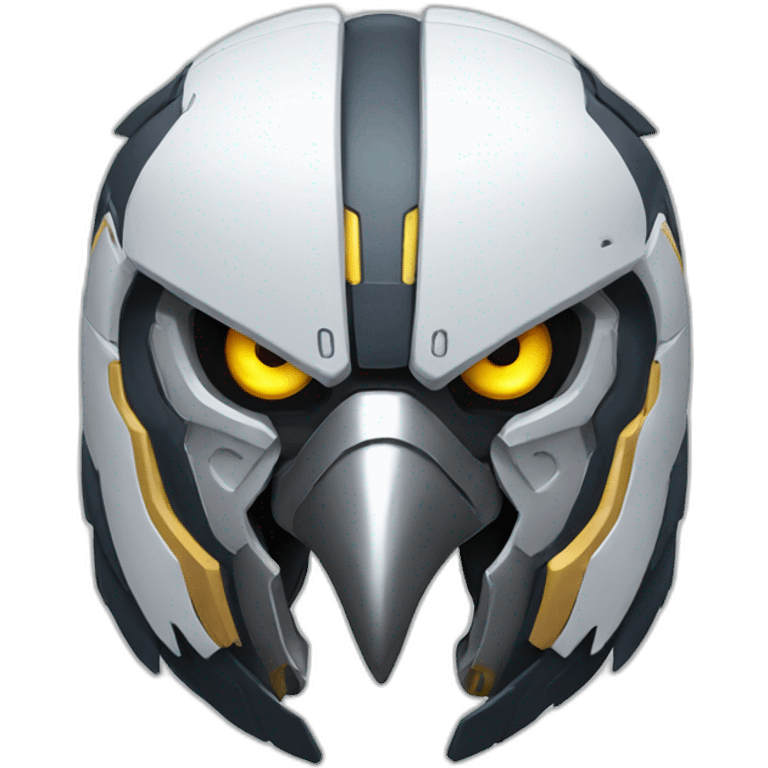 mecha eagle head emoji