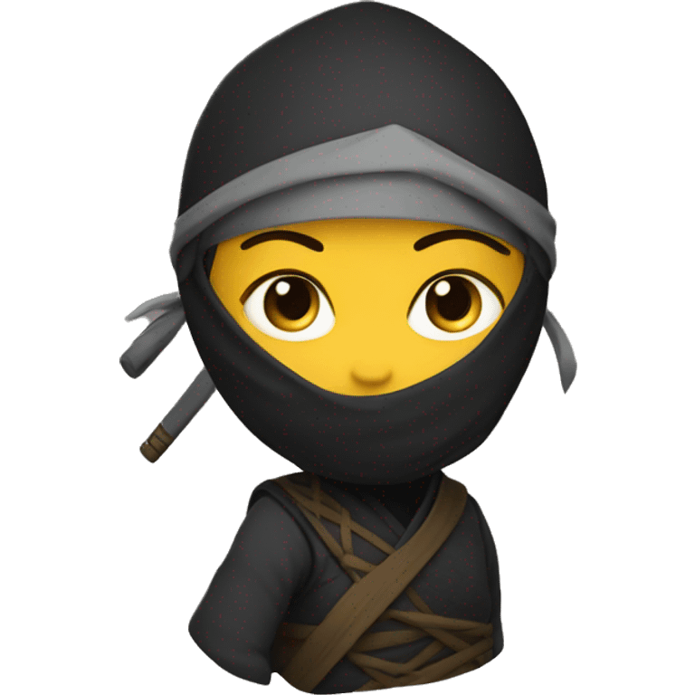 Ninja mujer emoji