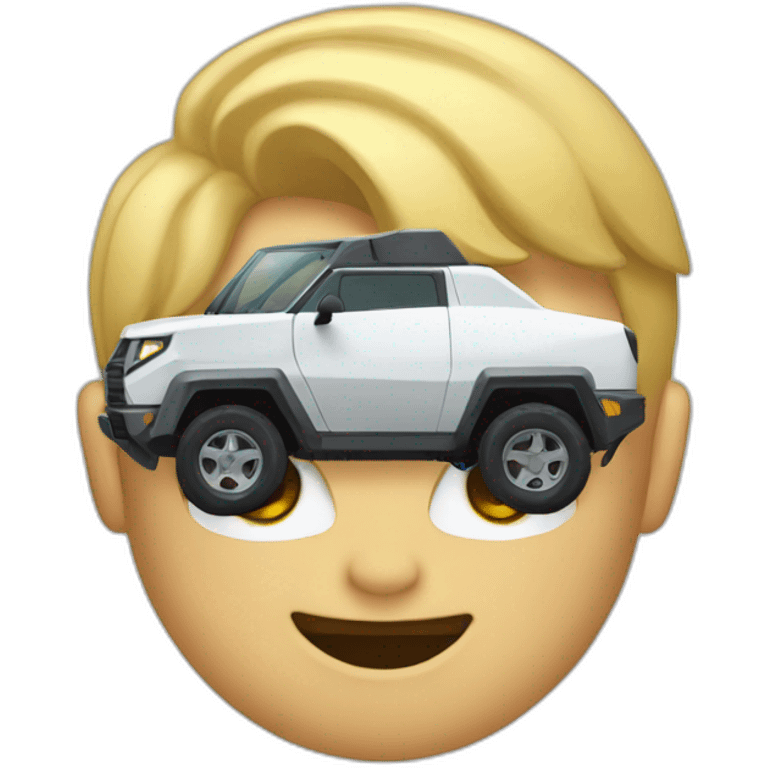 Cybertruck emoji