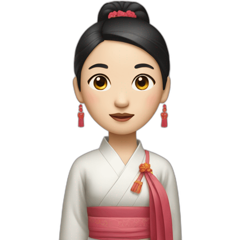 Chinese Dao Girl emoji