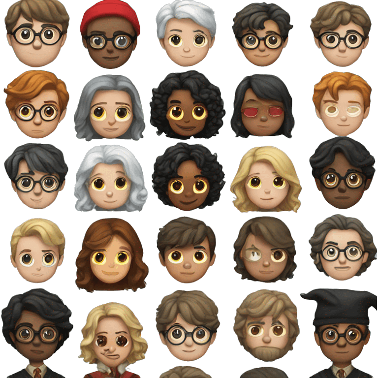 Harry Potter Christmas edition emoji