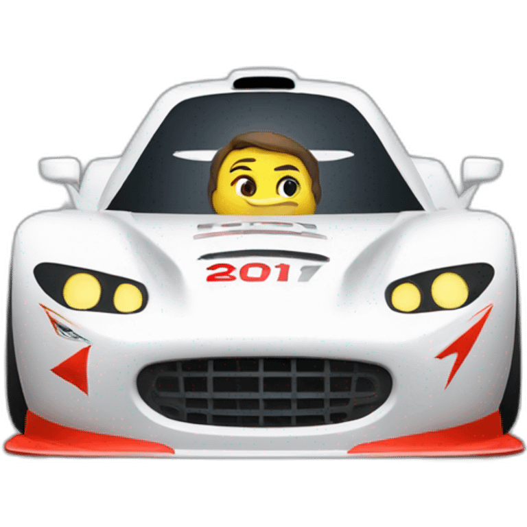 auto racing, car, speed car, FRONT CAR emoji