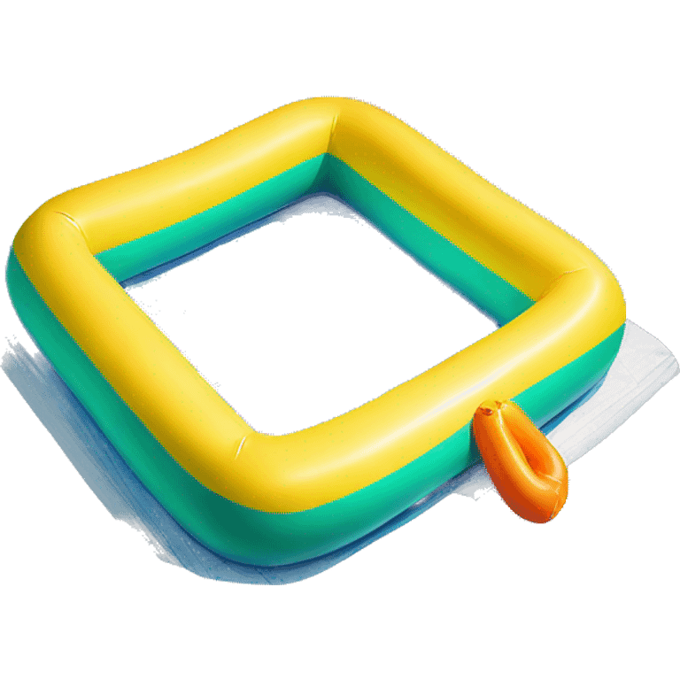 inflatable pool emoji