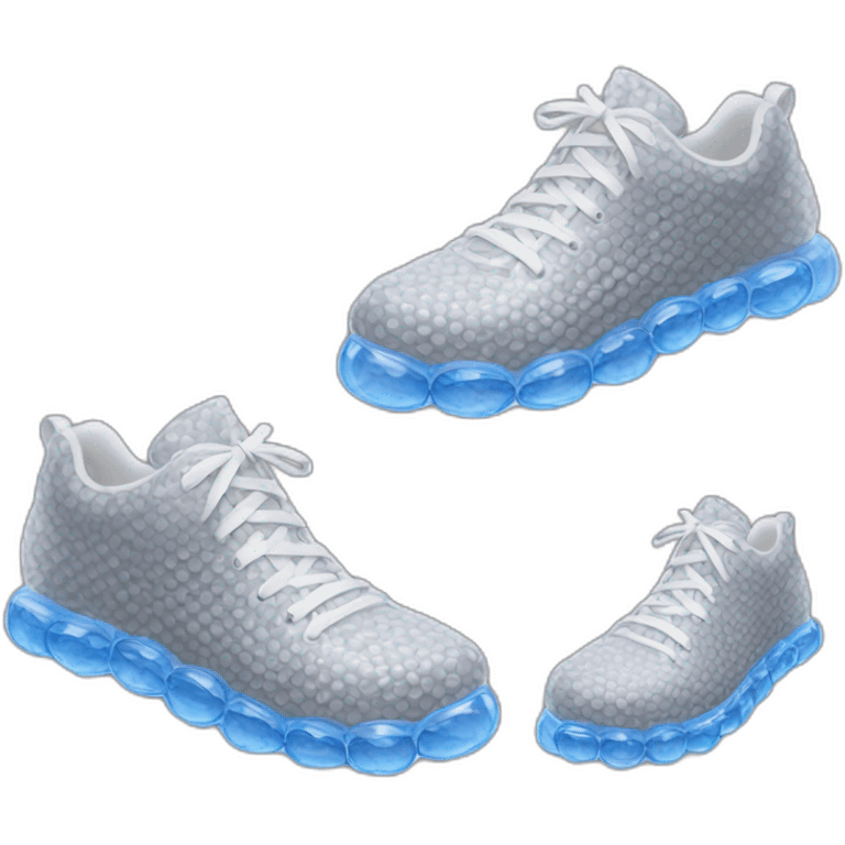 Bubble wrap sneakers emoji