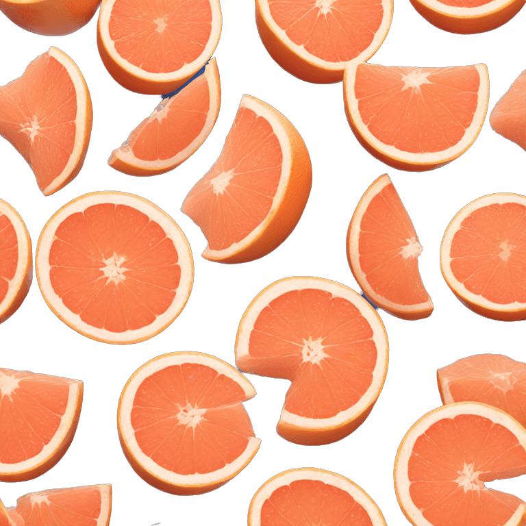 Grapefruit slice emoji