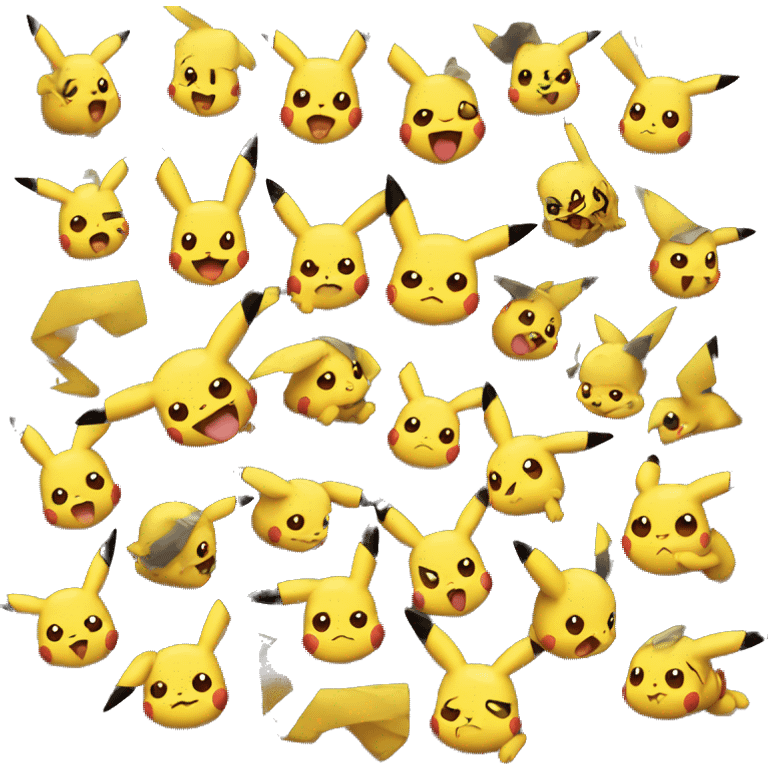 dark pikachu emoji