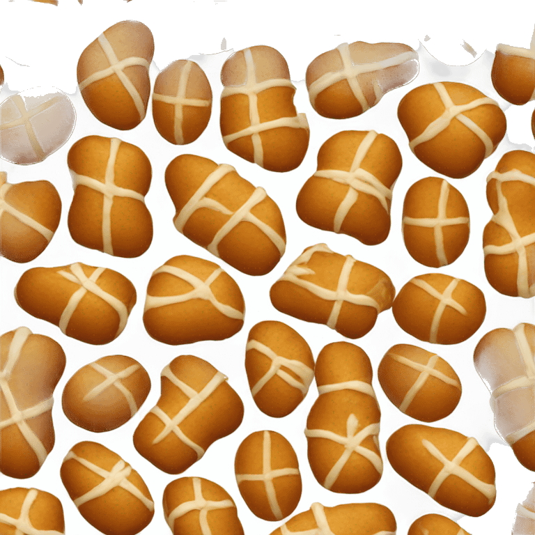 Hot Cross Buns emoji