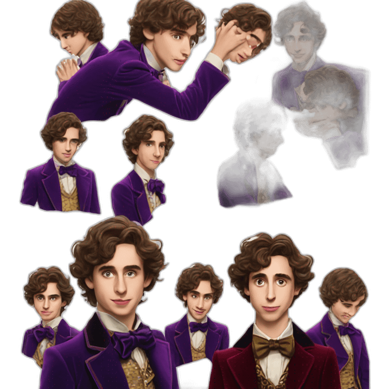 timothy chalamet willy wonka emoji