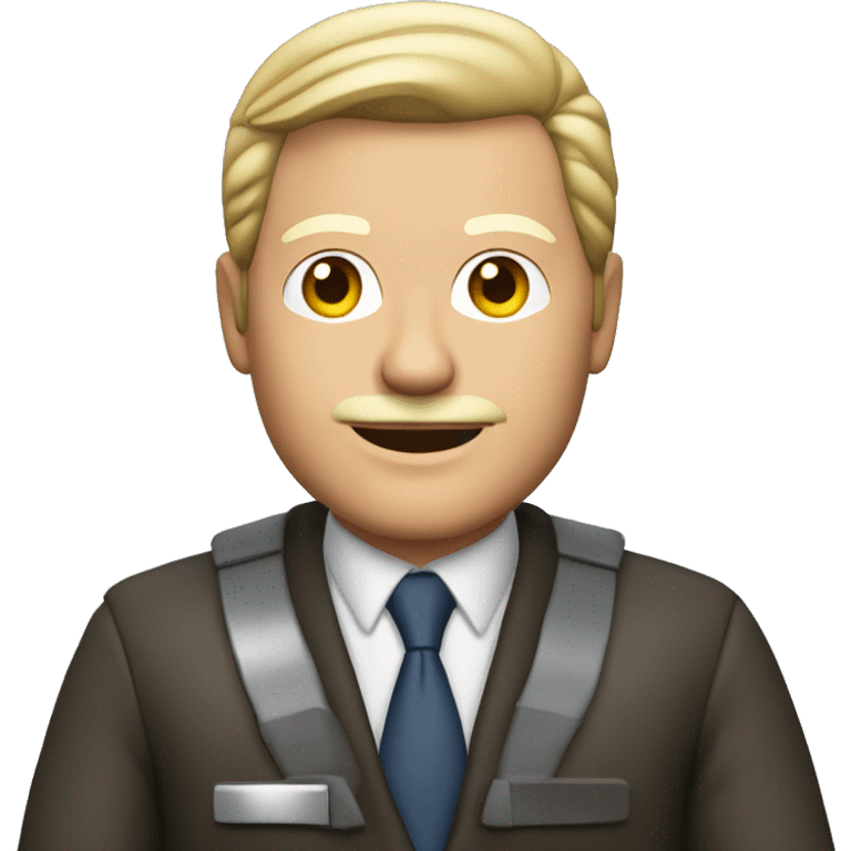 a man driving mercedes s450d emoji