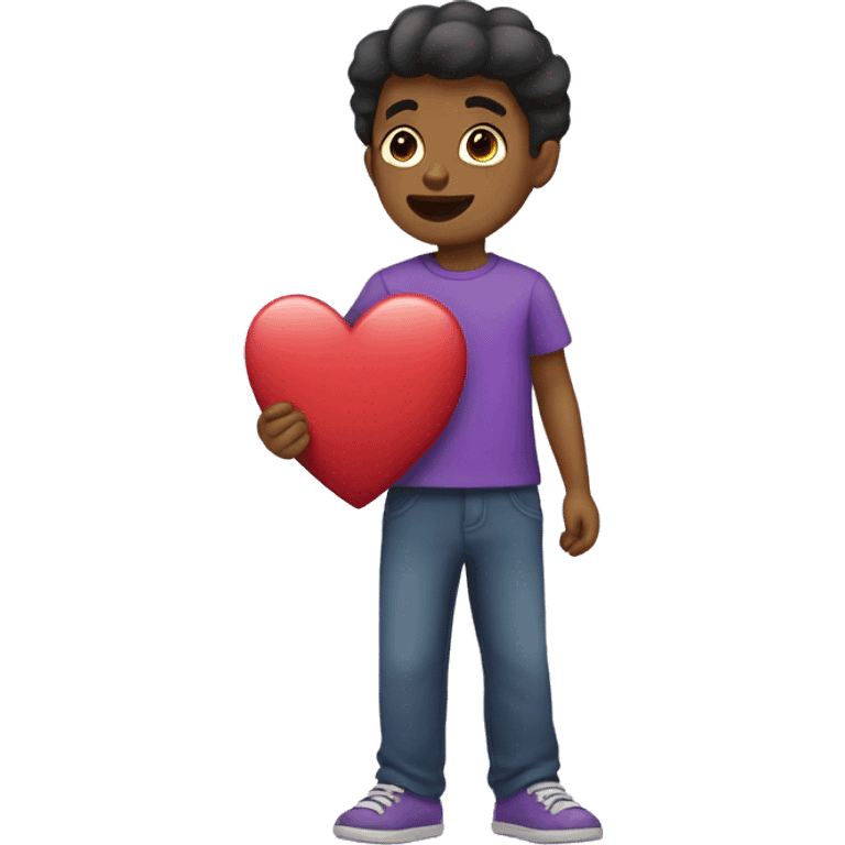 Corazón violeta  emoji