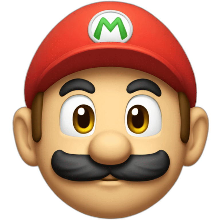 sober mario emoji