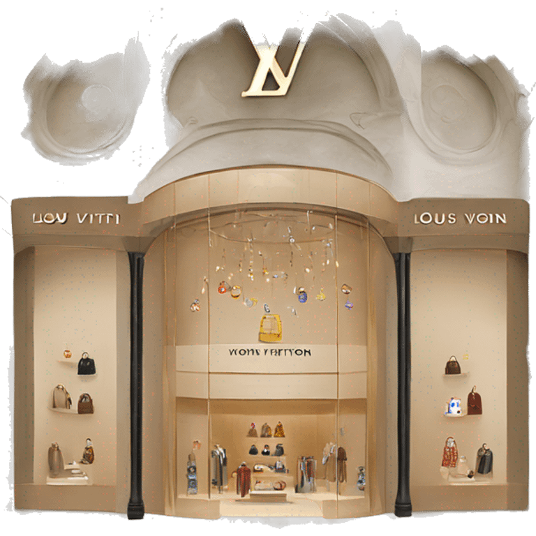 Louis vuitton store emoji