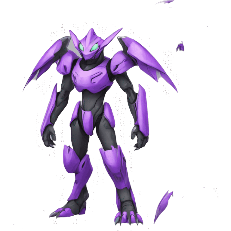  Cool Edgy Godly Futuristic Digimon-Fakemon-Genesect-Reptile full body emoji