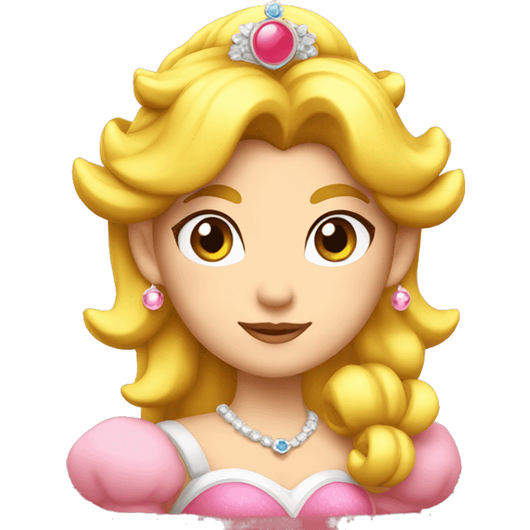 Princess Peach emoji