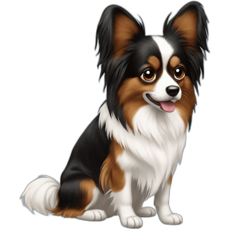 Papillon Chien emoji